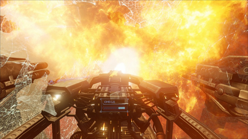 EVE Valkyrie Screenshot Flames