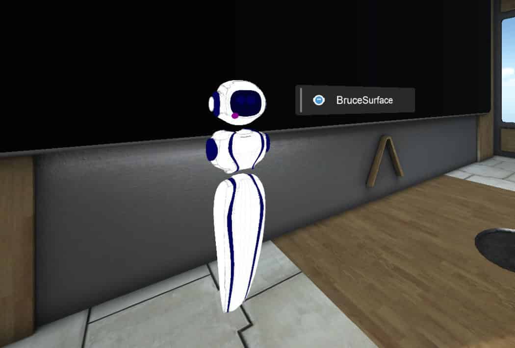 AltspaceVR avatar robot
