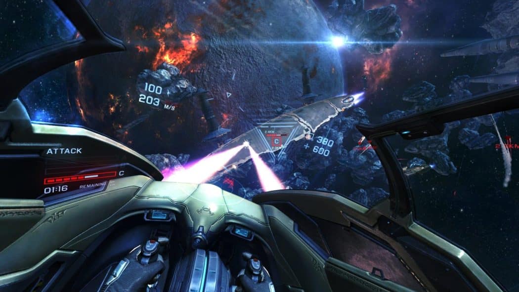 Eve Valkyrie Sceenshot oculus morpheus