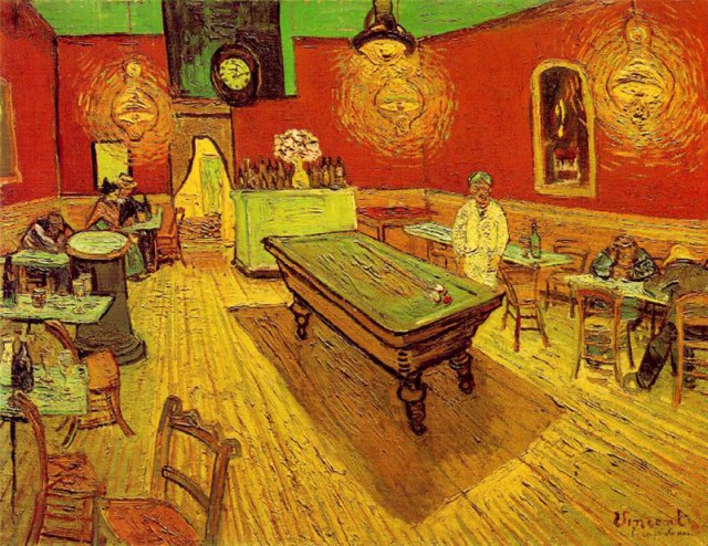 Café de Nuit de van Gogh