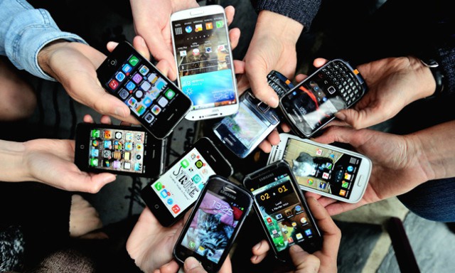 Une abondance de smartphones
