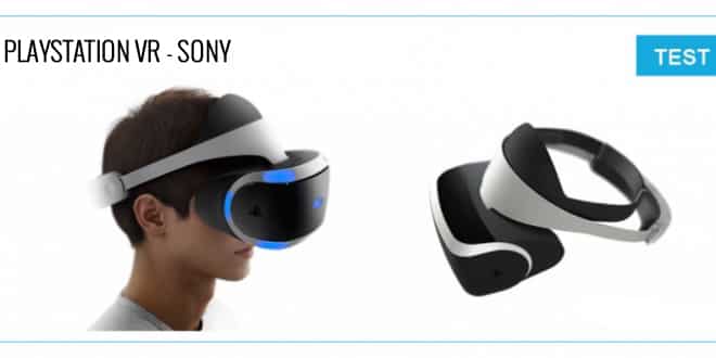Test casque Sony Playstation VR