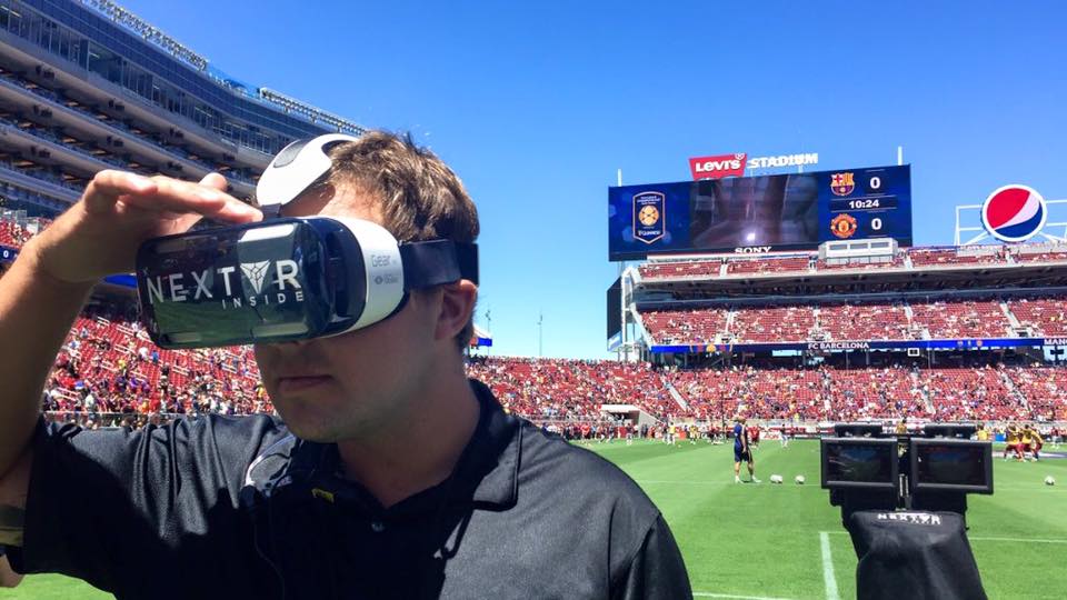 Utilisation de Next VR pour visionner un événement sportif