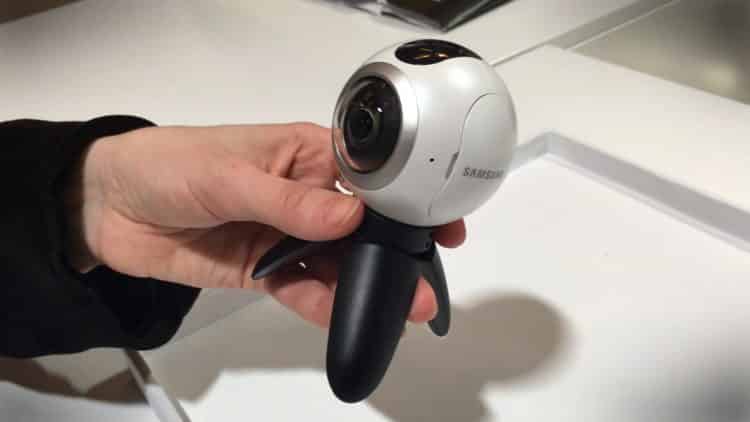 Gear 360 trépied