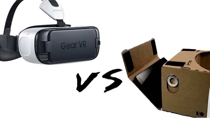 Samsung Gear VR VS Google Cardboard