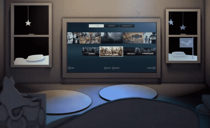 Steam Desktop Theater l'application pour jouer aux jeux Steam