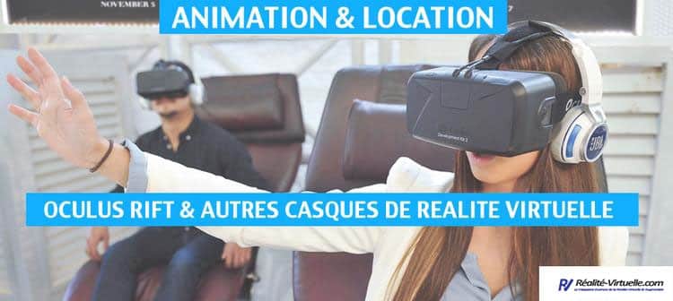 Location casque de réalité virtuelle