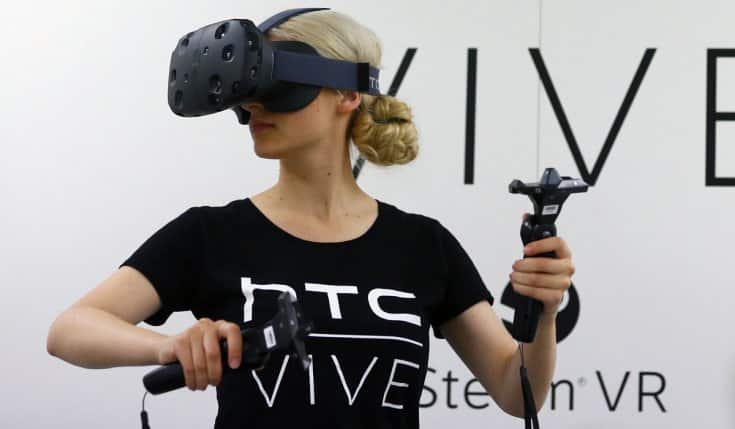 L'action de HTC augmente grace à HTC Vive