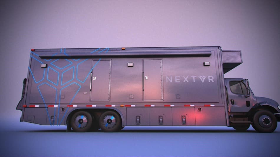 Le camion de diffusion 360° de NextVR