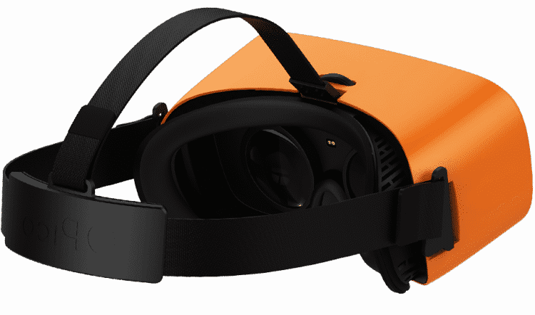 Arrière du casque de réalité virtuelle Pico Neo