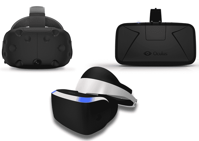 occulus, vive, playstation vr