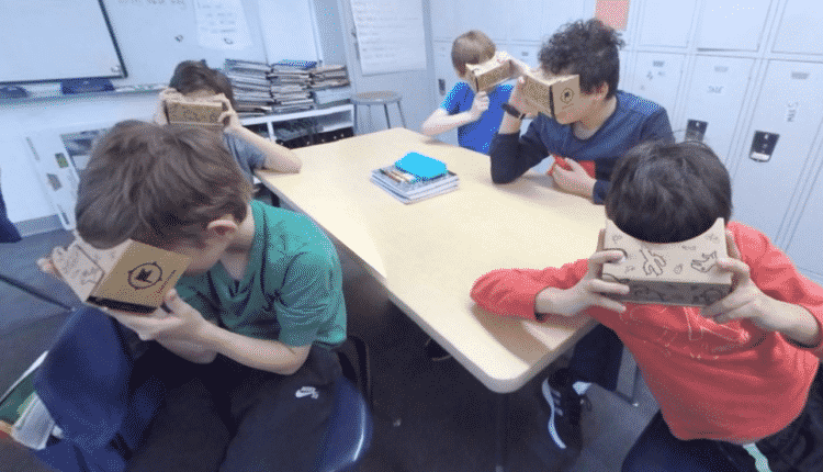 éducation casque réalité virtuelle