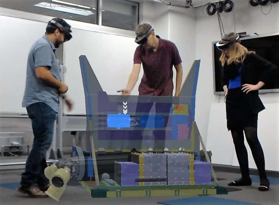 Partie de l'hologramme du Rover de ProtoSpace