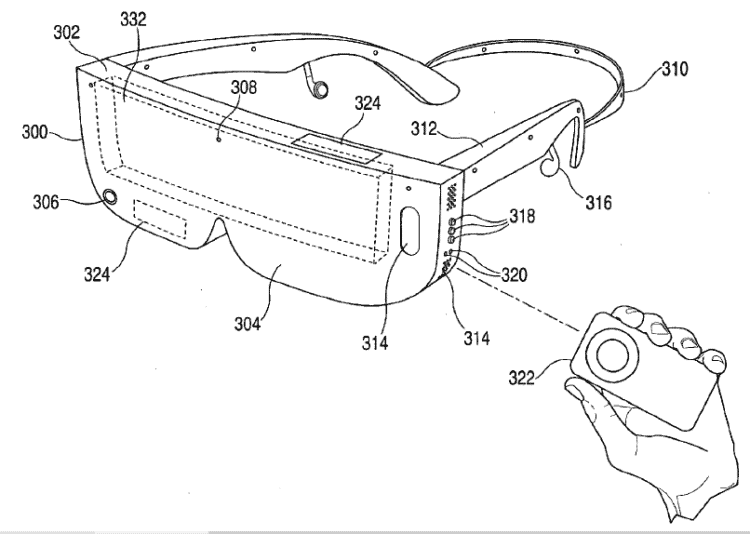 Le casque de réalité virtuelle Apple avec sa télécommande