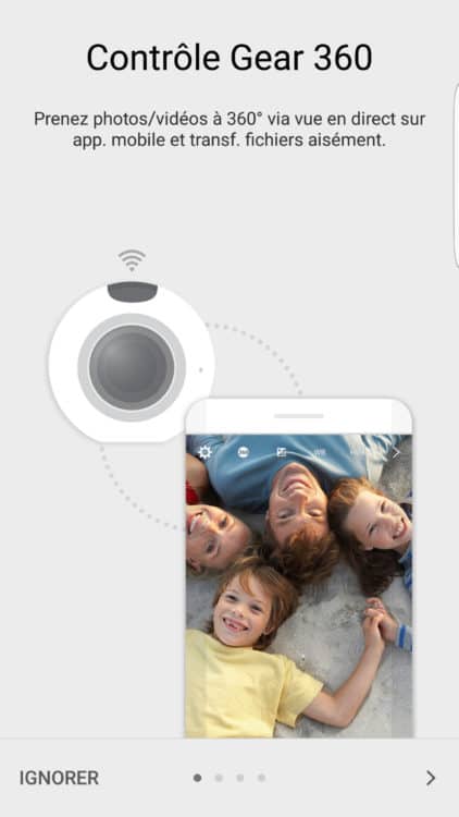 Application Samsung Gear 360