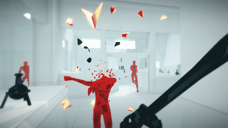 Capture d'écran Superhot batte de baseball