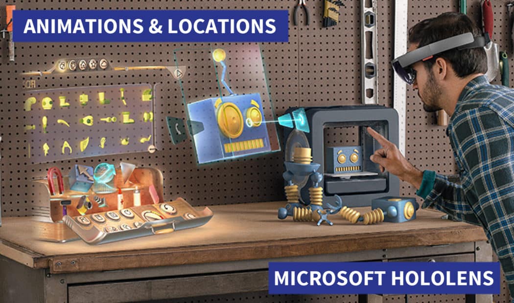 location animation microsoft hololens