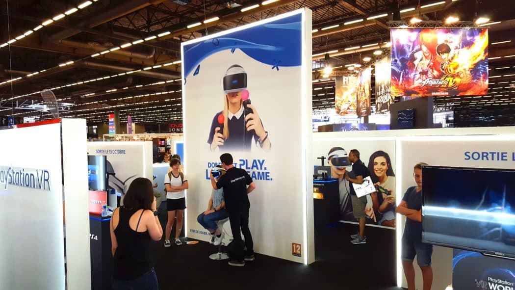 Stand Playstation VR Japan Expo