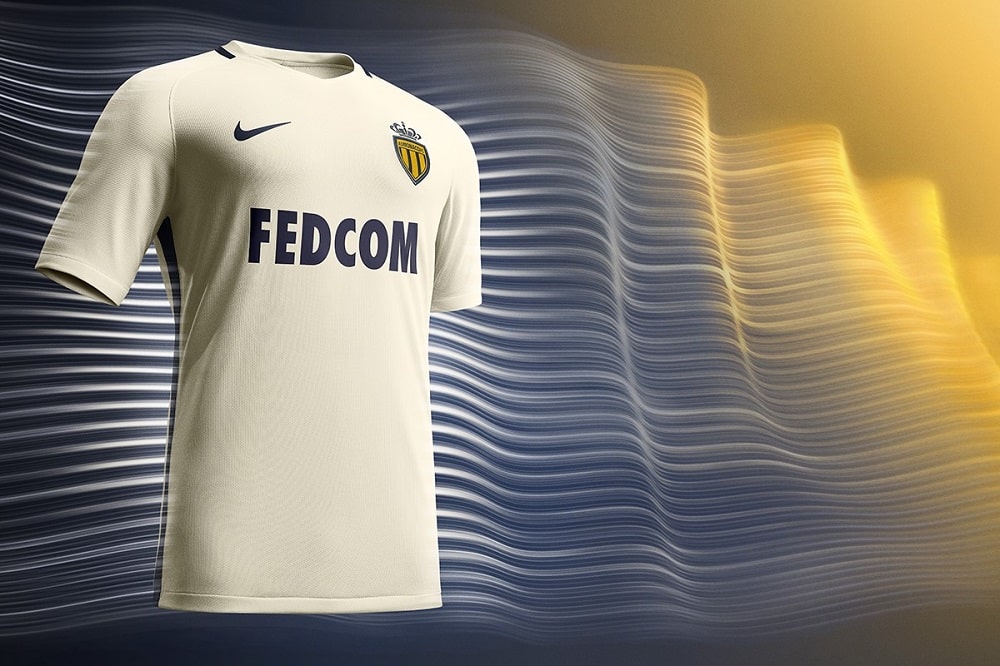 Le nouveau maillot de l'AS Monaco