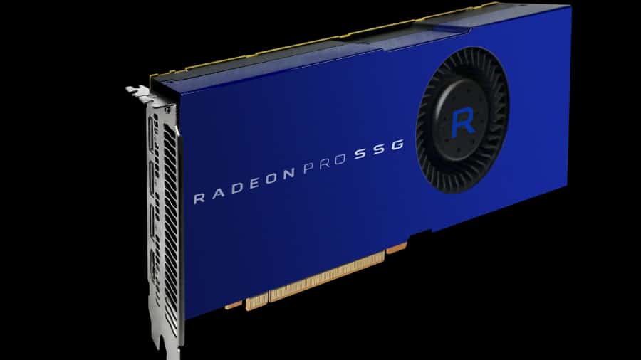 La nouvelle carte AMD Radeon Pro SSG