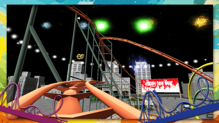 VR_celebration_du_Nouvel_An Roller Coaster VR
