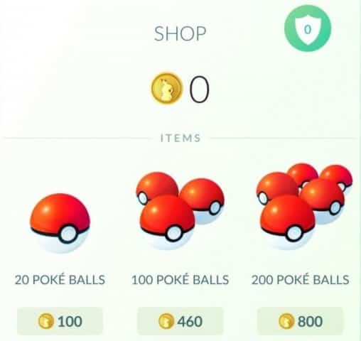 Poképièces gratuites Pokémon GO