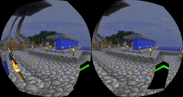 Minecraft Oculus Rift