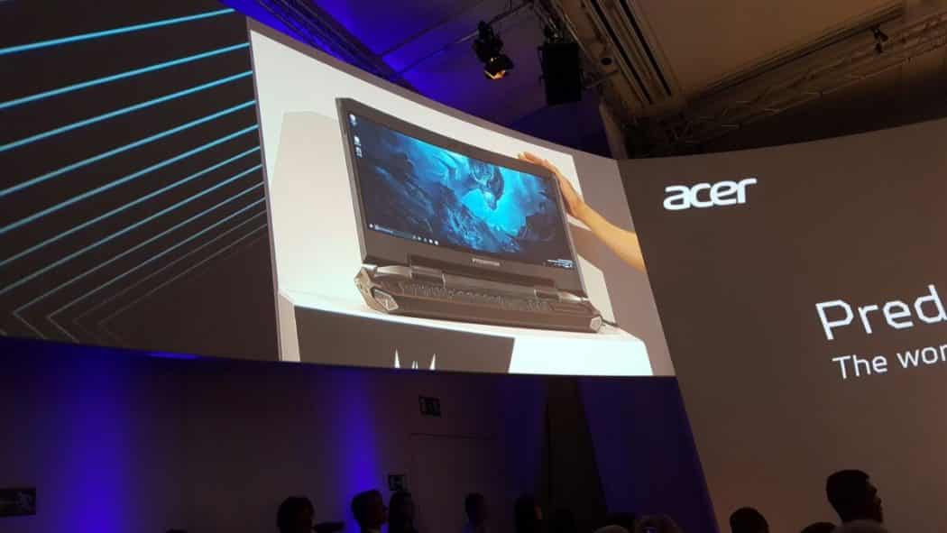 Le Predator 21x d'Acer