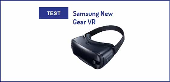 Test New Samsung Gear VR noir