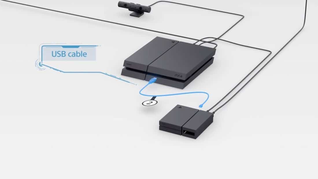 psvr cable usb erreur