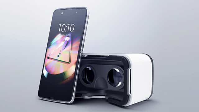 Microsoft Windows Phone VR Ready Alcatel Idol 4S Casque prix date interface