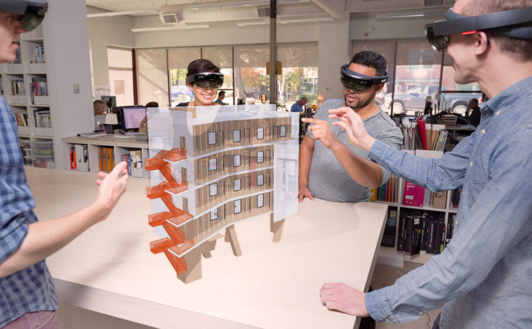 Architecture realite augmentee virtuelle sketchup viewer microsoft hololens application logiciel
