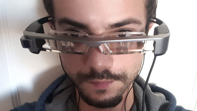 test epson bt 300 lunettes realite augmentee connectee avis prix applications tutoriel acheter