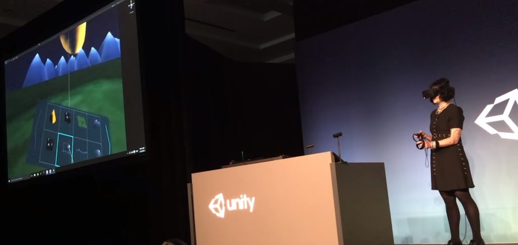 unity editor vr realite virtuelle vr vision summit