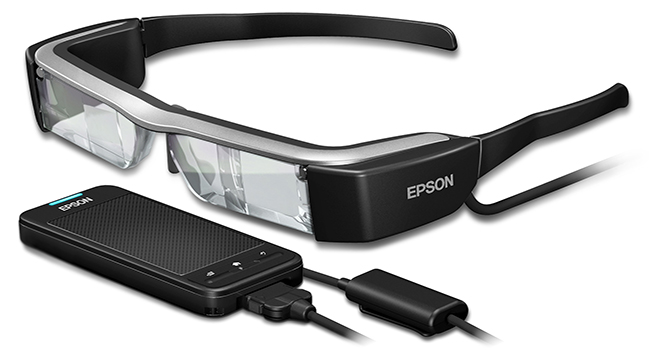 test epson moverio bt 300 lunettes realite augmentee connectee avis prix applications tutoriel acheter