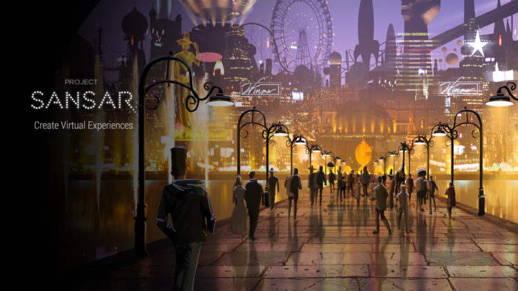 Projet sansar vr application sociale oculus htc second life date sortie htc oculus