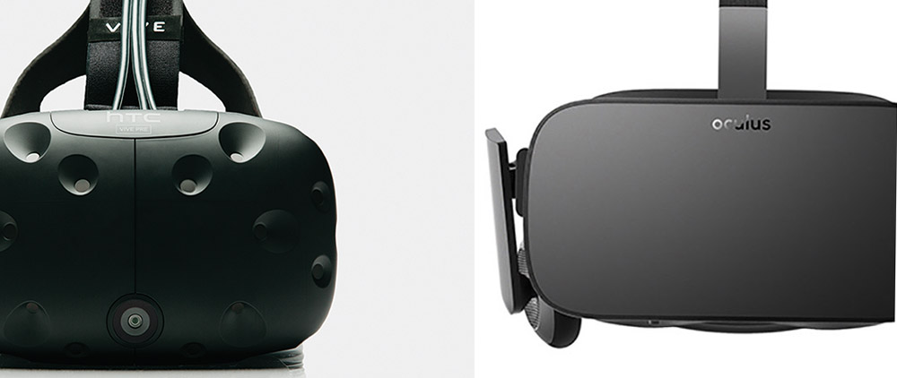 Room Scale Oculus Rift HTC Vive comparaison comparatif test