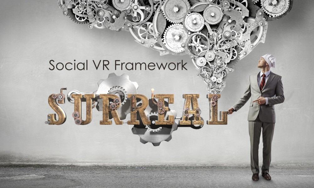 surrealvr, social vr, htc, réalité virtuelle, framework, développement