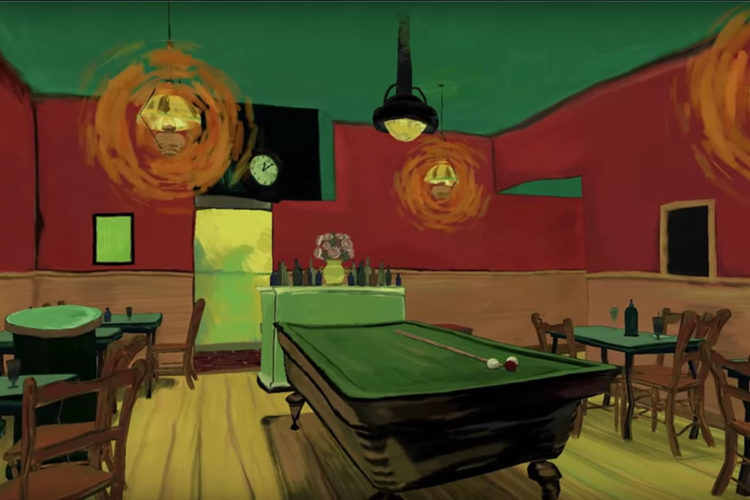 Tableaux réalité virtuelle Vincent Van Gogh peinture tableau VR