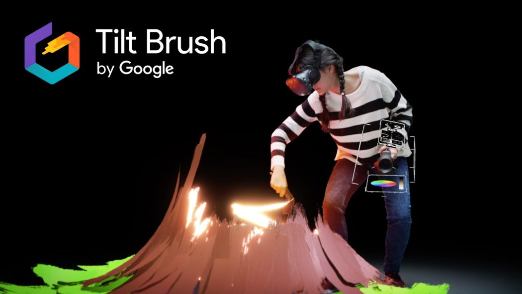 tilt brush droit réalité virtuelle