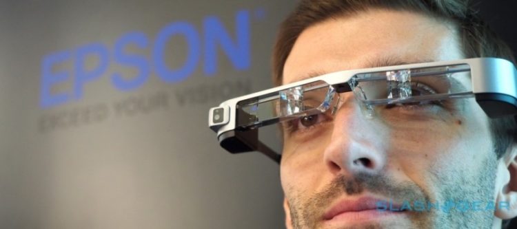Epson Moverio BT-300 test lunettes connectées augmentée android hololens