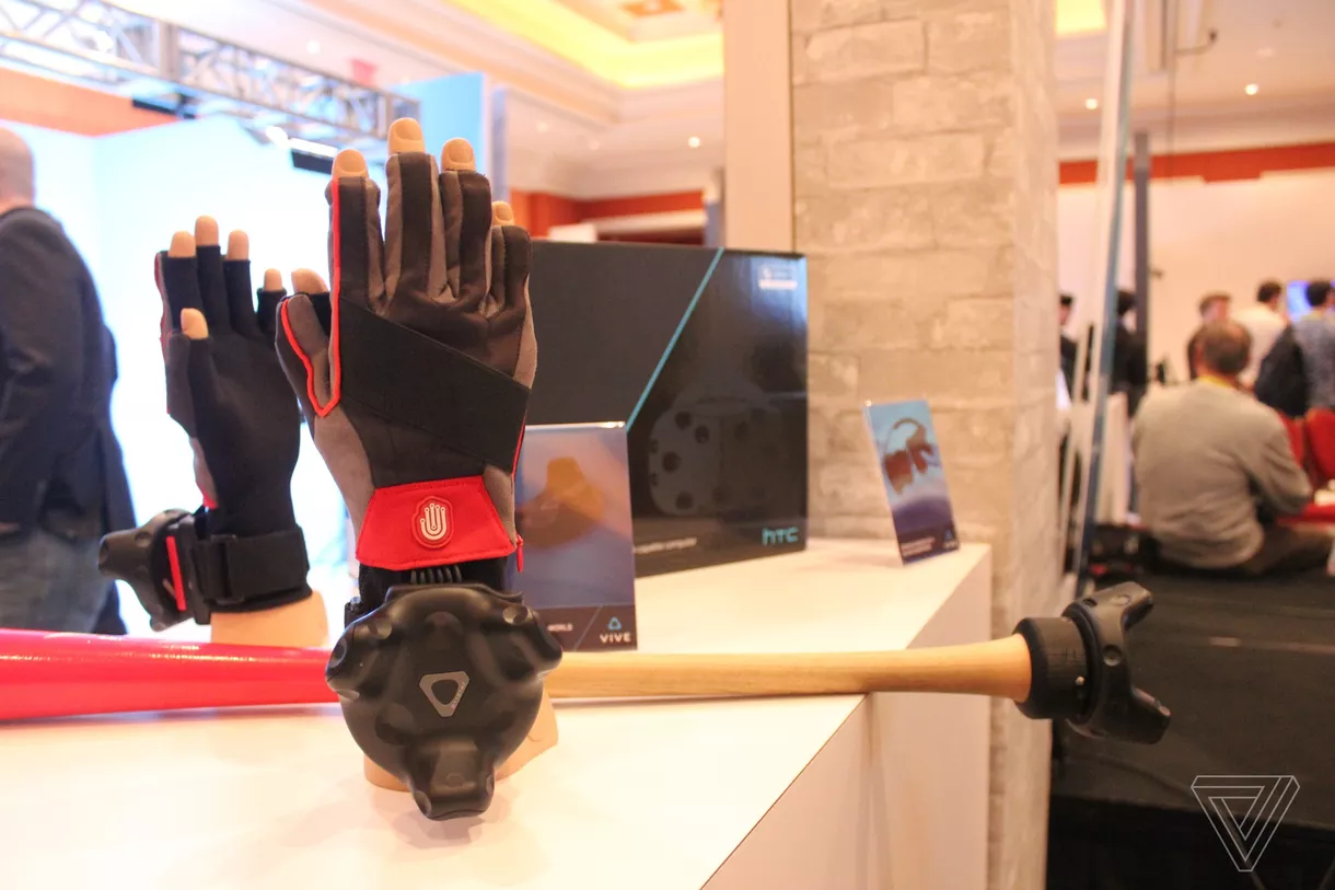 Noitom hI5 vr gLOVE ces 2017 Las Vegas gants HTC Vive Tracker gants trackers mouvement capteur main doigts