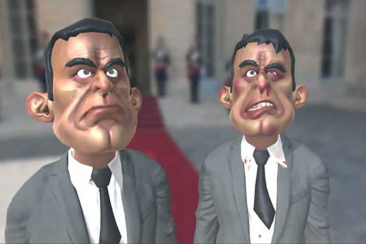 Gifler Manuel Valls jeu en réalité virtuelle VR application appli Oculus Rift Leap Motion HTC Vive