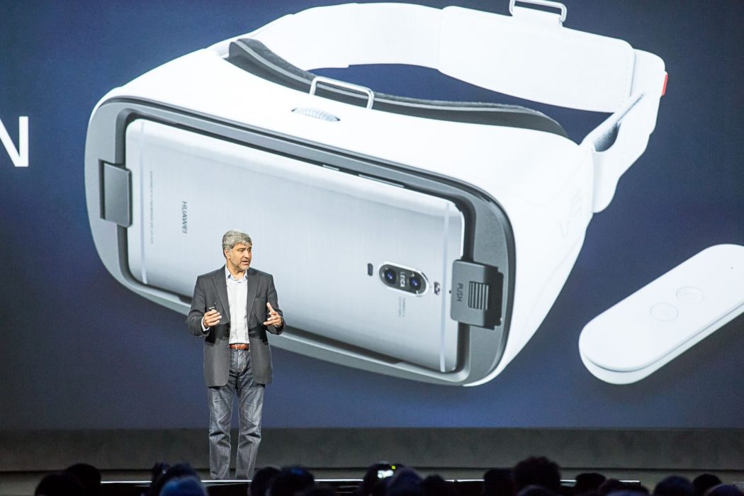 Huawei CES 2017 Las Vegas Mate 9 Pro DayDream Google plateforme Tango casque VR augmentée