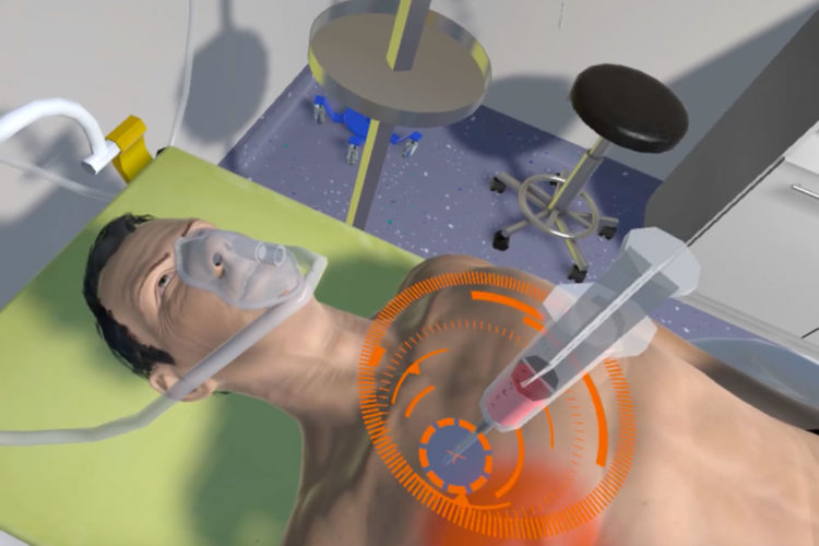 SimforHealth formation étudiants médecine urgences médicales réalité virtuelle