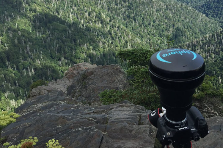 Sphere Pro objectif pour filmer à 360 degrés caméra hybride ou réflex