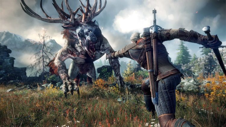 the witcher jeu 3D Microsoft Simplygon