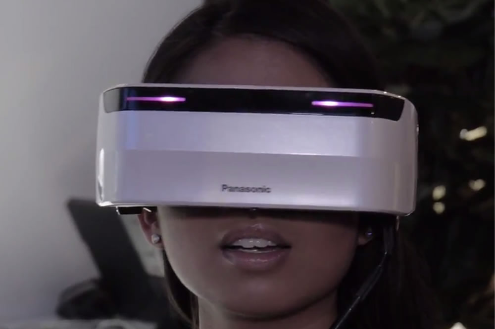 VR Headset Panasonic FOV 220 degrés champ vision complet