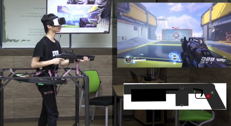Overwatch VR casque