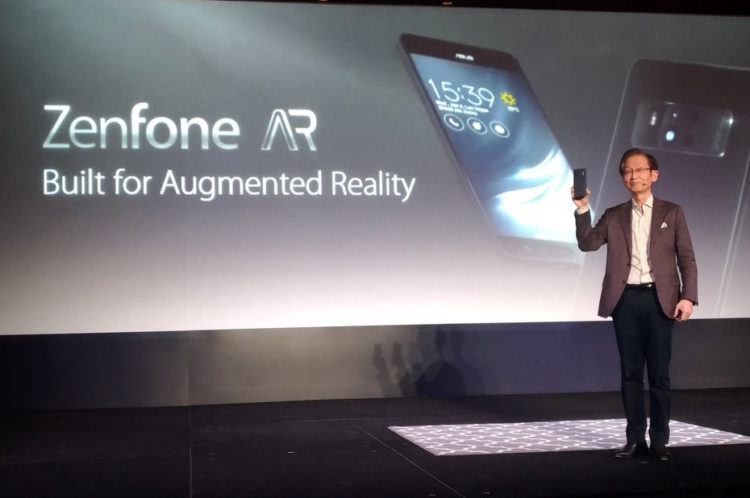 Asus ZenFone AR Tango DayDream Google smartphone mobile support compatibilité réalité augmentée